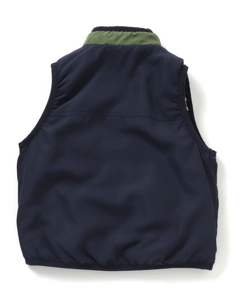 BREEZE（ブリーズ）の「WEB限定 リバーシブルベスト（ベスト・キッズ・ベージュ/ネイビー/グレー/カーキ・90/100/110/120/80/130/140）」の21枚目の写真