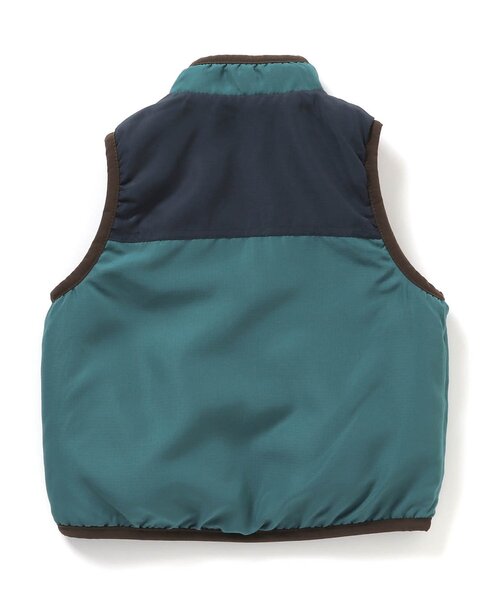 BREEZE（ブリーズ）の「WEB限定 リバーシブルベスト（ベスト・キッズ・ベージュ/ネイビー/グレー/カーキ・90/100/110/120/80/130/140）」の6枚目の写真
