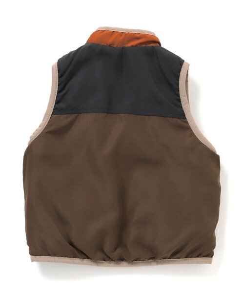 BREEZE（ブリーズ）の「WEB限定 リバーシブルベスト（ベスト・キッズ・ベージュ/ネイビー/グレー/カーキ・90/100/110/120/80/130/140）」の17枚目の写真
