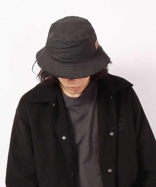 KRIFF MAYER(クリフメイヤー)の「KRIFF MAYER ボア リバーシブル バケットハット CAP 帽子 アウトドア キャンプ(ハット・メンズ・ブラウン/ブラック/マルチ・FREE)」の1枚目の写真