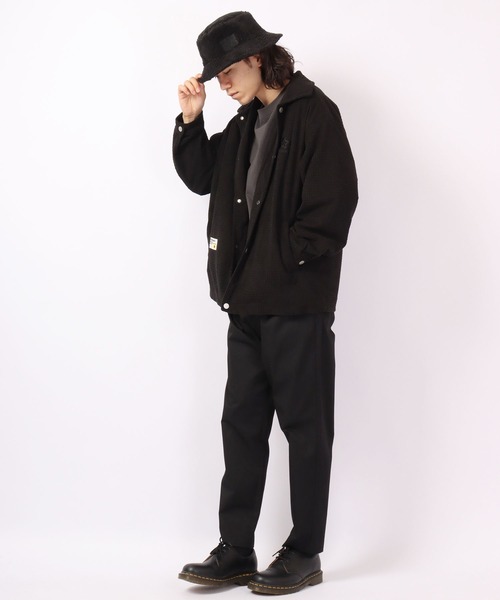 KRIFF MAYER(クリフメイヤー)の「KRIFF MAYER ボア リバーシブル バケットハット CAP 帽子 アウトドア キャンプ(ハット・メンズ・ブラウン/ブラック/マルチ・FREE)」の17枚目の写真