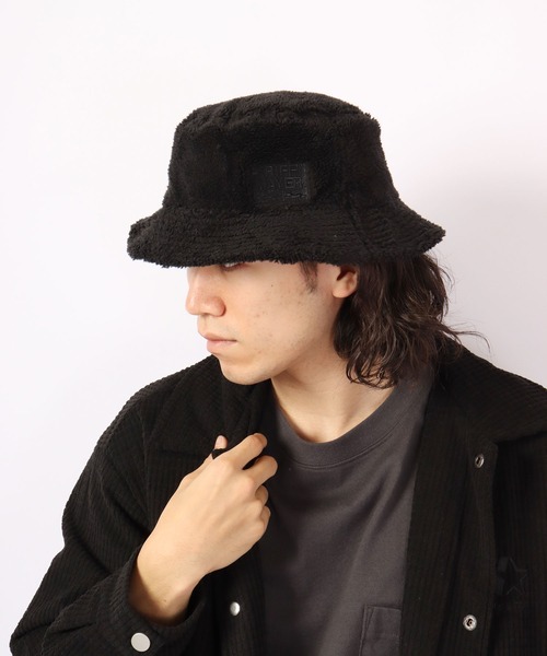 KRIFF MAYER(クリフメイヤー)の「KRIFF MAYER ボア リバーシブル バケットハット CAP 帽子 アウトドア キャンプ(ハット・メンズ・ブラウン/ブラック/マルチ・FREE)」の15枚目の写真