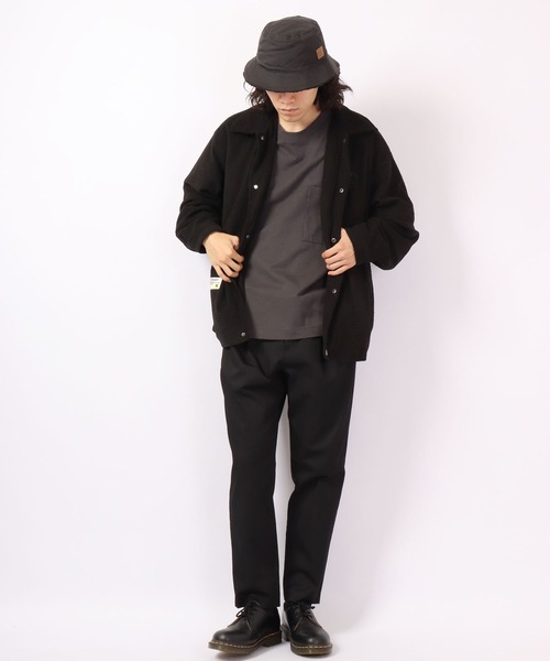 KRIFF MAYER(クリフメイヤー)の「KRIFF MAYER ボア リバーシブル バケットハット CAP 帽子 アウトドア キャンプ(ハット・メンズ・ブラウン/ブラック/マルチ・FREE)」の14枚目の写真