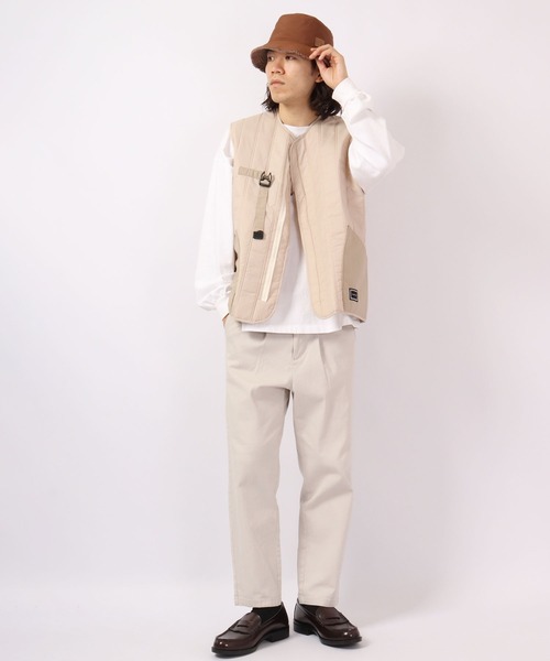 KRIFF MAYER(クリフメイヤー)の「KRIFF MAYER ボア リバーシブル バケットハット CAP 帽子 アウトドア キャンプ(ハット・メンズ・ブラウン/ブラック/マルチ・FREE)」の20枚目の写真