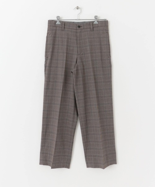 URBAN RESEARCH(アーバンリサーチ)の「URBAN RESEARCH iD チェックワイドトラウザー(その他パンツ・メンズ・その他1/その他2/その他3・MEDIUM/LARGE)」の3枚目の写真