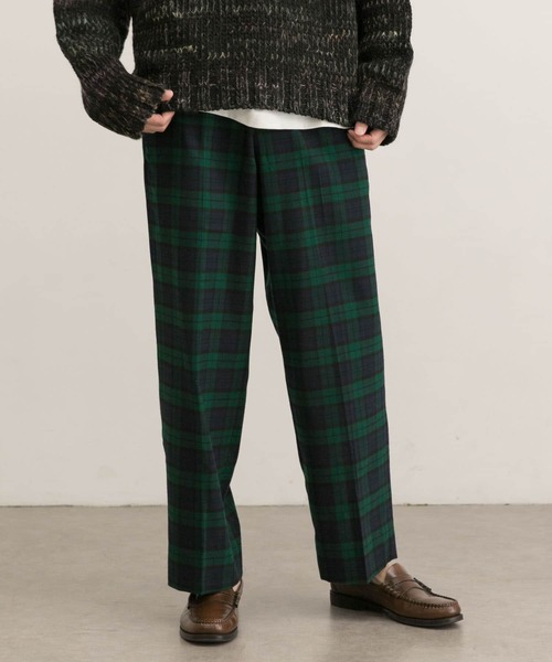 URBAN RESEARCH(アーバンリサーチ)の「URBAN RESEARCH iD チェックワイドトラウザー(その他パンツ・メンズ・その他1/その他2/その他3・MEDIUM/LARGE)」の8枚目の写真