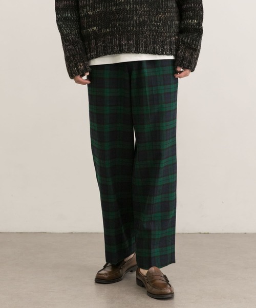 URBAN RESEARCH(アーバンリサーチ)の「URBAN RESEARCH iD チェックワイドトラウザー(その他パンツ・メンズ・その他1/その他2/その他3・MEDIUM/LARGE)」の4枚目の写真
