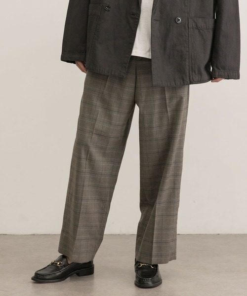 URBAN RESEARCH(アーバンリサーチ)の「URBAN RESEARCH iD チェックワイドトラウザー(その他パンツ・メンズ・その他1/その他2/その他3・MEDIUM/LARGE)」の12枚目の写真