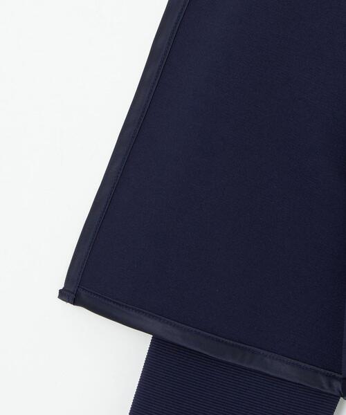 green label relaxing（グリーンレーベルリラクシング）の「リップル パイピング ボレロ（ノーカラージャケット・キッズ・オフホワイト/ネイビー・110cm/120cm/130cm）」の13枚目の写真