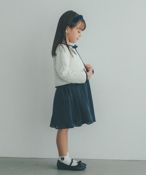 グリーンレーベルリラクシング キッズ ボレロ+スカート+ブラウス 1回のみ着用 green label relaxing（グリーンレーベルリラクシング）の