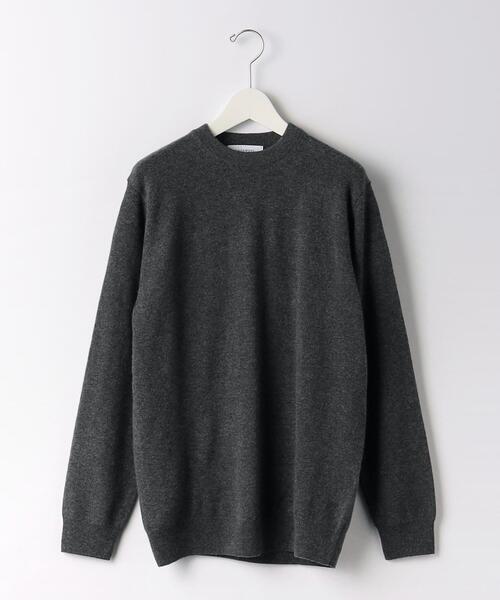 green label relaxing(グリーンレーベルリラクシング)の「カシミヤ 天竺 クルーネック ニット(ニット/セーター・メンズ・ロイヤルブルー/ダークグレー/ワインレッド・S/M/L/XL)」の12枚目の写真