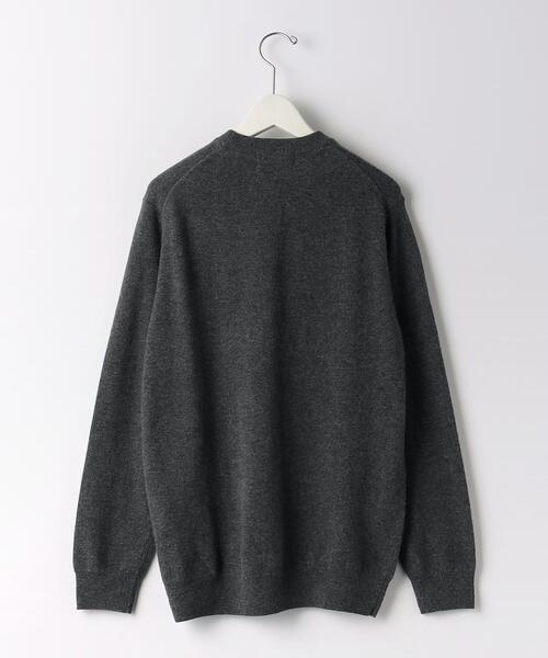 green label relaxing(グリーンレーベルリラクシング)の「カシミヤ 天竺 クルーネック ニット(ニット/セーター・メンズ・ロイヤルブルー/ダークグレー/ワインレッド・S/M/L/XL)」の13枚目の写真