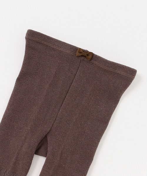 petit main（プティマイン）の「ジャガードタイツ（タイツ/ストッキング・キッズ・アイボリー/モカ/ベージュ・110cm/80ｃｍ/70cm/90cm/100cm）」の6枚目の写真