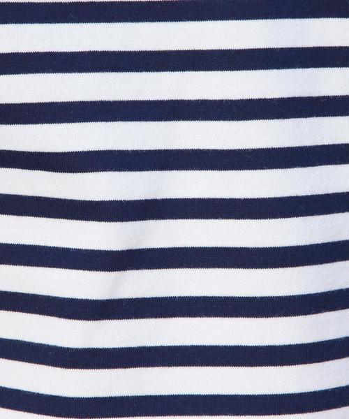 MONKEY TIME（モンキータイム）の「＜monkey time＞ ボーダー ロング Tシャツ◆（Tシャツ/カットソー・メンズ・ブラック/ネイビー・MEDIUM/SMALL/LARGE）」の3枚目の写真