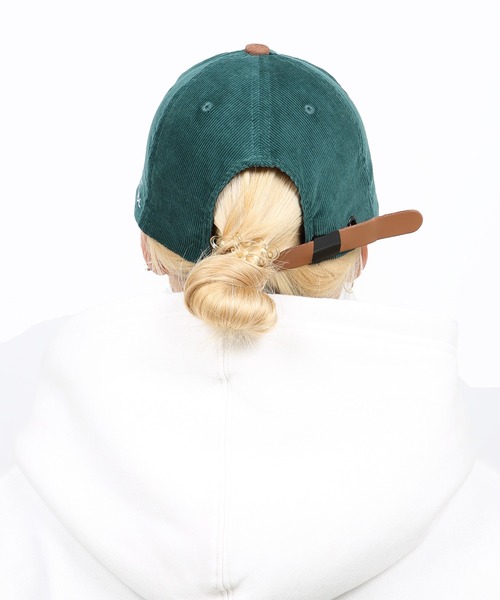 HUF（ハフ）の「CORDUROY CLASSIC H SNAPBACK / HUF キャップ 帽子 コーデュロイ（キャップ・メンズ・レッド/グリーン系その他/ブラック・O/S）」の9枚目の写真