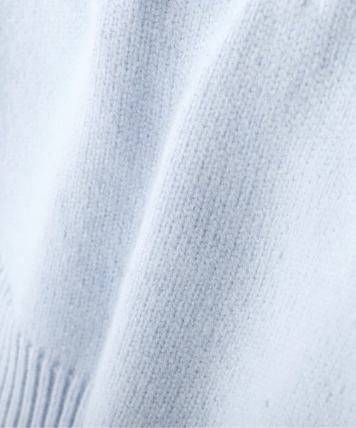 N.（N. Natural Beauty Basic）（エヌエヌナチュラルビューティーベーシック）の「【横田ひかるさん着用】◆ハーフジップニット（ニット/セーター・レディース・オフホワイト/ライトグリーン/ブルー・MEDIUM）」の20枚目の写真