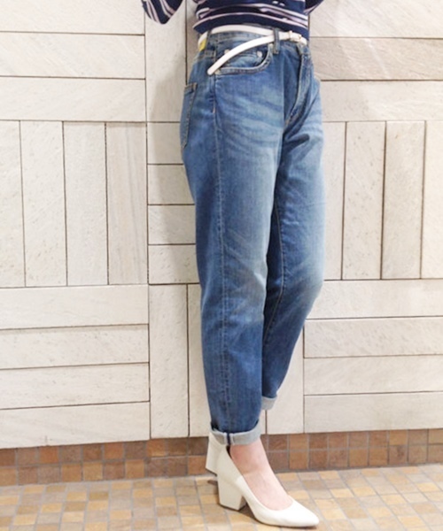 Chico(チコ)の「BYデニムPT(その他パンツ・レディース・ブルー/ホワイト・SMALL/MEDIUM)」の2枚目の写真