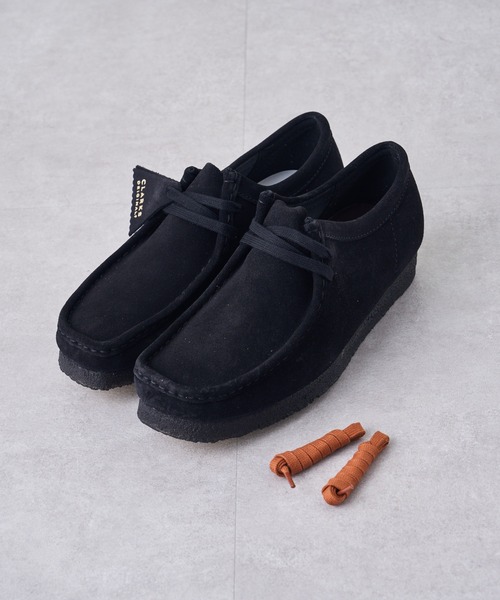 Clarks（クラークス）の「【Clarks/クラークス】 Wallabee（ブーツ・メンズ・ベージュ/ブラック・7.5/8/8.5）」の14枚目の写真