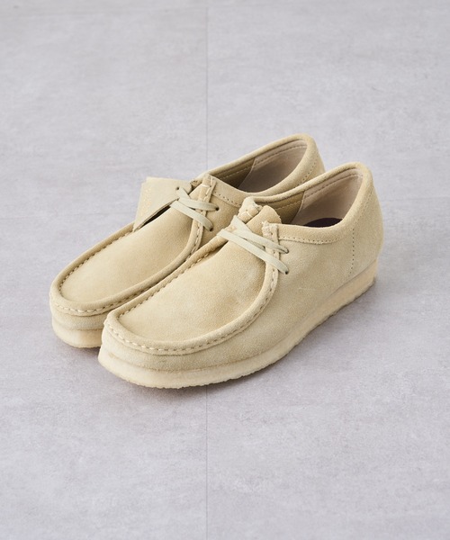 Clarks（クラークス）の「【Clarks/クラークス】 Wallabee（ブーツ・メンズ・ベージュ/ブラック・7.5/8/8.5）」の7枚目の写真