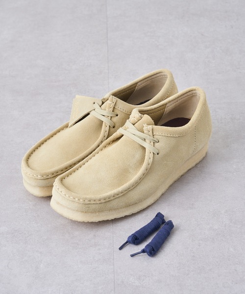 Clarks（クラークス）の「【Clarks/クラークス】 Wallabee（ブーツ・メンズ・ベージュ/ブラック・7.5/8/8.5）」の8枚目の写真