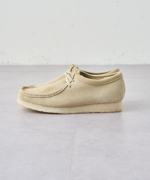 Clarks（クラークス）の「【Clarks/クラークス】 Wallabee（ブーツ・メンズ・ベージュ/ブラック・7.5/8/8.5）」の9枚目の写真