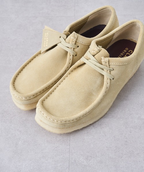 Clarks（クラークス）の「【Clarks/クラークス】 Wallabee（ブーツ・メンズ・ベージュ/ブラック・7.5/8/8.5）」の12枚目の写真