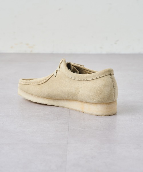 Clarks（クラークス）の「【Clarks/クラークス】 Wallabee（ブーツ・メンズ・ベージュ/ブラック・7.5/8/8.5）」の13枚目の写真