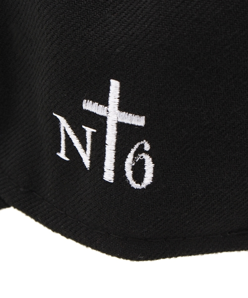 NO ID.(ノーアイディ)の「ペンタグラム刺繍CAP(キャップ・メンズ・ブラック・2/1)」の6枚目の写真