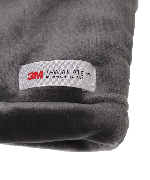 14+（イチヨンプラス）の「裏ボアベロアネックウォーマー（ネックウォーマー/スヌード・レディース・ブラック/グレー/ネイビー・FREE）」の6枚目の写真