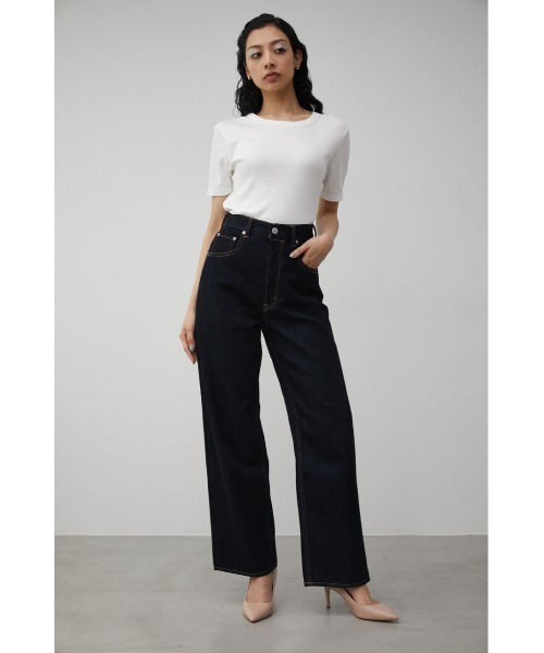 HIGH WAIST DENIM WIDE Ⅳ/ハイウエストデニムワイドⅣ（デニム