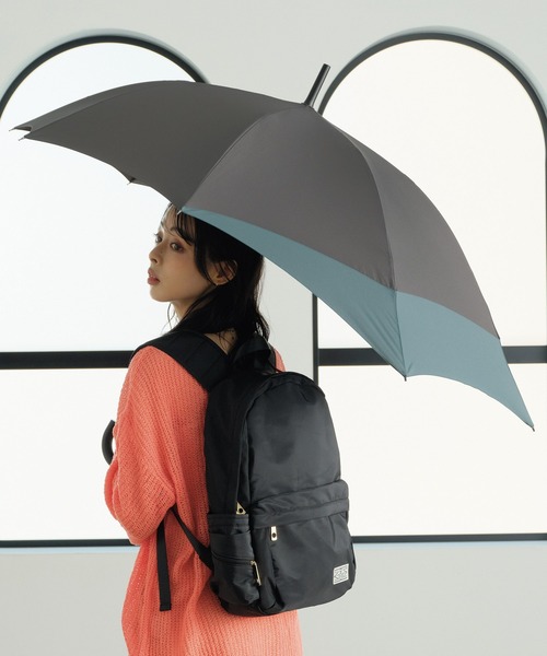 Wpc.（ダブリュピーシー）の「UNISEX BACK PROTECT ユニセックス バックプロテクト 雨傘 長傘 Wpc.（長傘・メンズ・ブラック/グレー/カーキ/ライトブルー/ネイビー/ベージュ系その他/ブラウン系その他/ブルーグレー・FREE）」の9枚目の写真