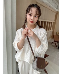 jumelle | シャーリングオーバーカットトップ(Tシャツ/カットソー)