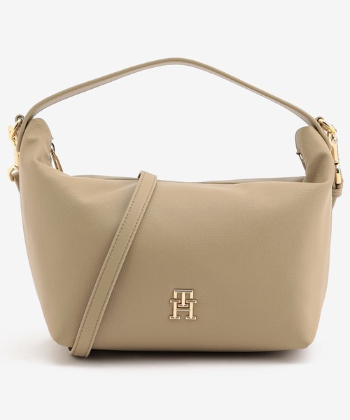 TOMMY HILFIGER（トミーヒルフィガー）の「カジュアルショルダーバッグ（ショルダーバッグ・レディース・ブラック/ベージュ/ブルー・FREE）」の2枚目の写真