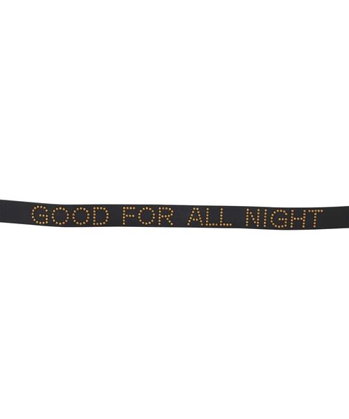 HYSTERIC GLAMOUR（ヒステリックグラマー）の「galcia/GOOD FOR ALL NIGHT スタッズベルト（ベルト・メンズ・ブラック・SMALL/MEDIUM/LARGE）」の2枚目の写真