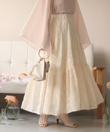 muguet | shaggy tiered skirt(スカート)