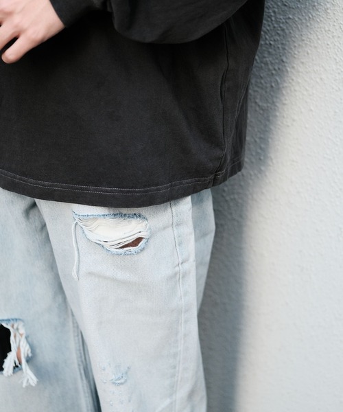 RAGEBLUE(レイジブルー)の「ヴィンテージロックバンドロンT(Tシャツ/カットソー・メンズ・ブラック・FREE)」の13枚目の写真