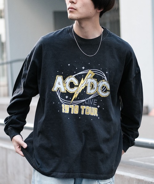 RAGEBLUE(レイジブルー)の「ヴィンテージロックバンドロンT(Tシャツ/カットソー・メンズ・ブラック・FREE)」の4枚目の写真