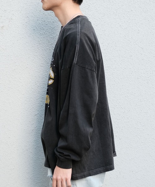 RAGEBLUE(レイジブルー)の「ヴィンテージロックバンドロンT(Tシャツ/カットソー・メンズ・ブラック・FREE)」の8枚目の写真