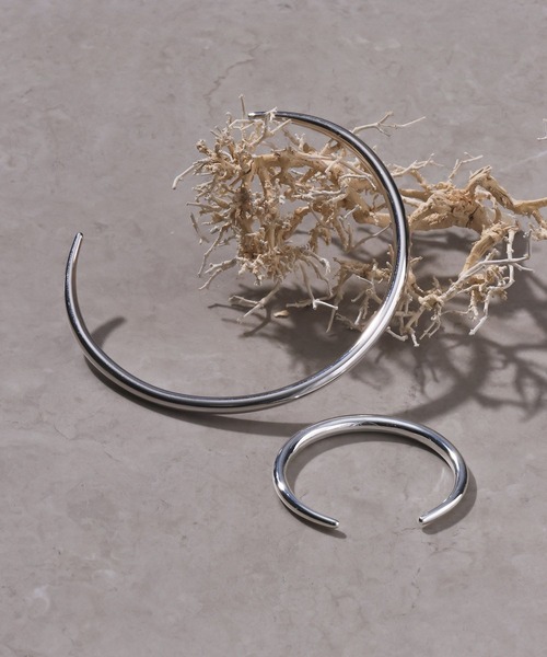 シルバー ゴールド カフバングル*5 La Closet】リンクルデザイン