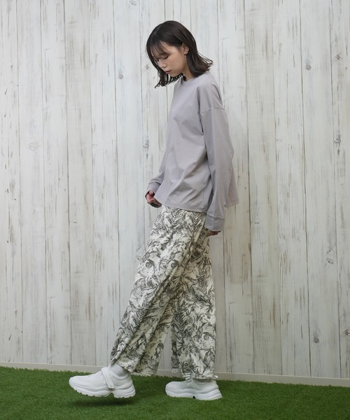 ungrid ロンスプ セール】ショートメッシュロングスリーブTee（Tシャツ