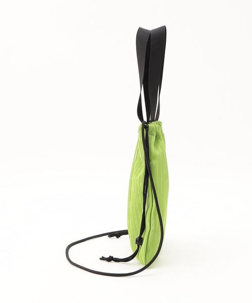 WEEKEND(ER)（ウィークエンダー）の「WEEKEND(ER)×FREAK'S STORE/ウィークエンダー×フリークスストア 別注MESH DRAWSTING BAG/ 別注メッシュドローストリングバッグ（ショルダーバッグ・レディース・グレー/オレンジ/ライトグリーン・ONE SIZE）」の6枚目の写真