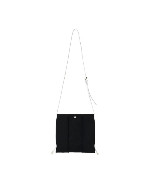 beautiful people(ビューティフルピープル)の「beautiful people lining logo pocket mini shoulder bag 7315611967(ショルダーバッグ・レディース・ホワイト/ブラック・FREE)」の5枚目の写真