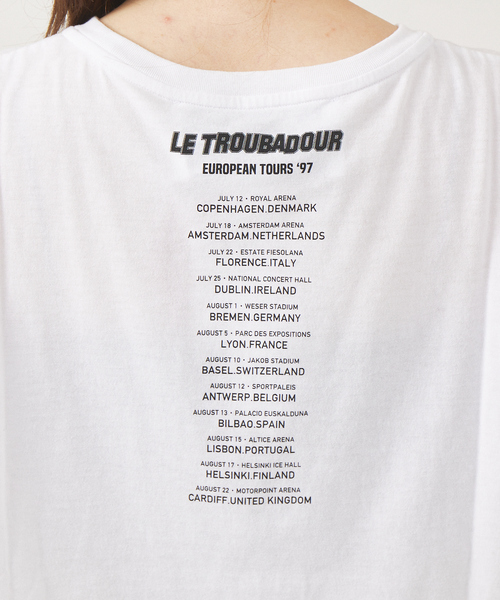 Rouge vif(ルージュヴィフ)の「【TICCA/ティッカ】 別注フレンチTシャツ(Tシャツ/カットソー・レディース・ホワイト/チャコールグレー・フリー)」の17枚目の写真