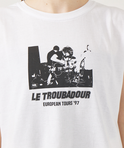 Rouge vif(ルージュヴィフ)の「【TICCA/ティッカ】 別注フレンチTシャツ(Tシャツ/カットソー・レディース・ホワイト/チャコールグレー・フリー)」の19枚目の写真