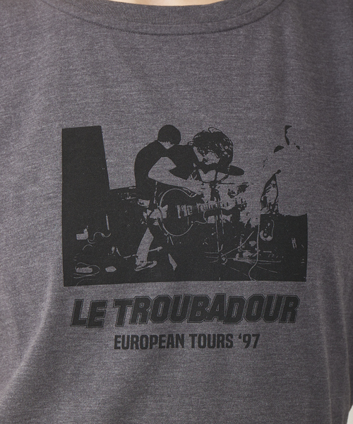 Rouge vif(ルージュヴィフ)の「【TICCA/ティッカ】 別注フレンチTシャツ(Tシャツ/カットソー・レディース・ホワイト/チャコールグレー・フリー)」の21枚目の写真