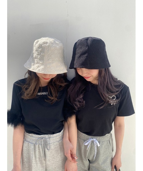 one after another NICE CLAUP（ワンアフターアナザーナイスクラップ）の「ガーリーにもカジュアルにも。ロゴアソートTシャツ（Tシャツ/カットソー・レディース・レッド/ピンク/ブラック/オフホワイト・FREE）」の13枚目の写真