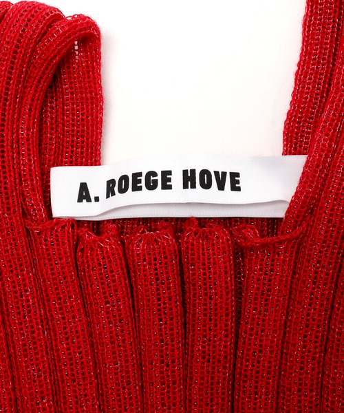 A.ROEGE HOVE（エローエホーベ）の「【A.ROEGE HOVE/エ・ローエ・ホーベ】Katrine バッグ Sサイズ（ハンドバッグ・レディース・レッド/ブルー系その他・SMALL）」の7枚目の写真