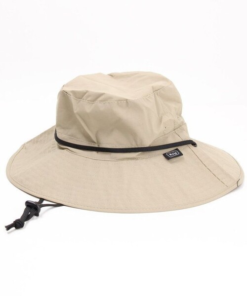 KiU（キウ）の「Kiu/キウ WR UV HAT/ ウォーターリペレントUVハット（ハット・レディース・ブラック/ベージュ/キャメル・ONE SIZE）」の10枚目の写真