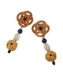 Samansa Mos2 | ラタンビーズピアス(ピアス(両耳用))