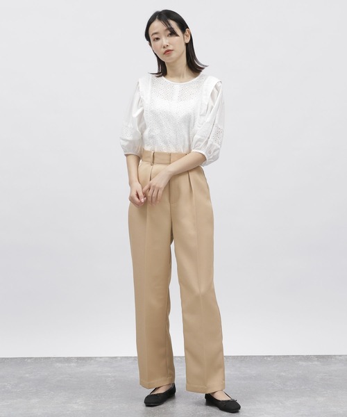 LAKOLE（ラコレ）の「ハイウエストチノパンツ / 190552（チノパンツ・レディース・ライトグレー/ブラック/ベージュ・SMALL/MEDIUM）」の17枚目の写真